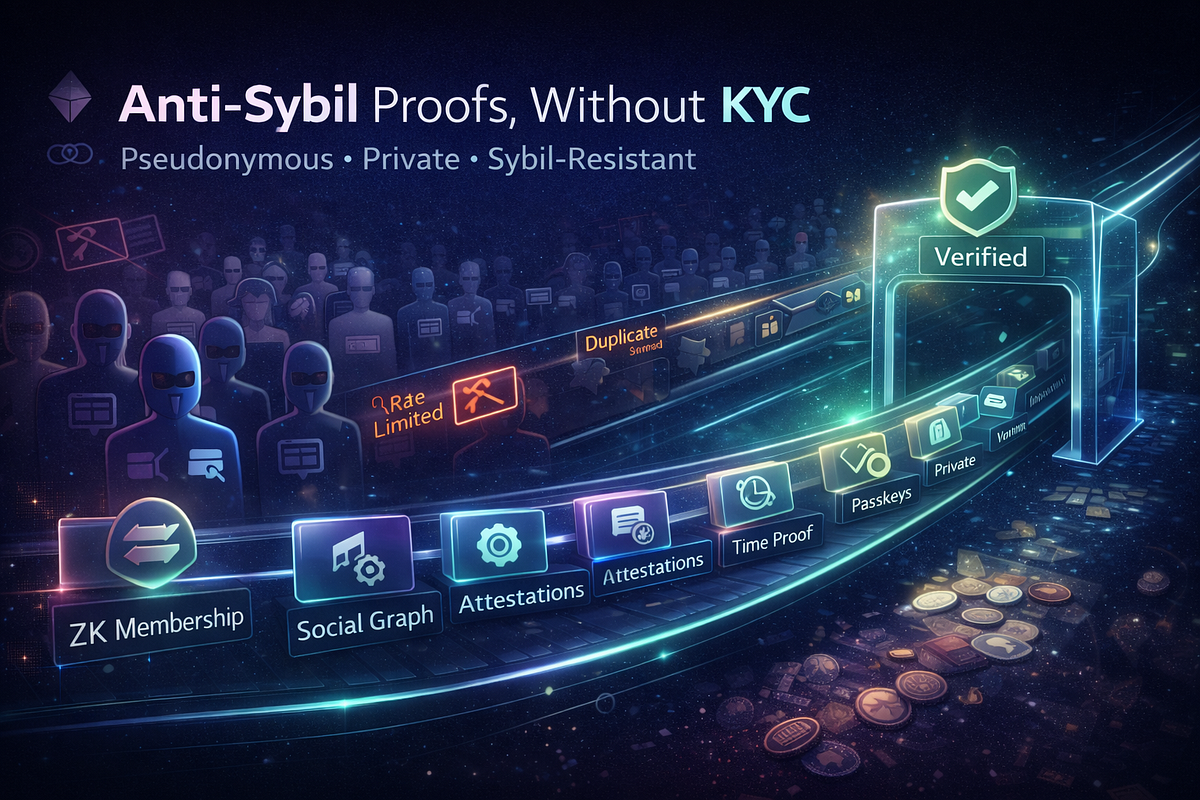privacy preserving uniqueness proofs Sybil DAO
