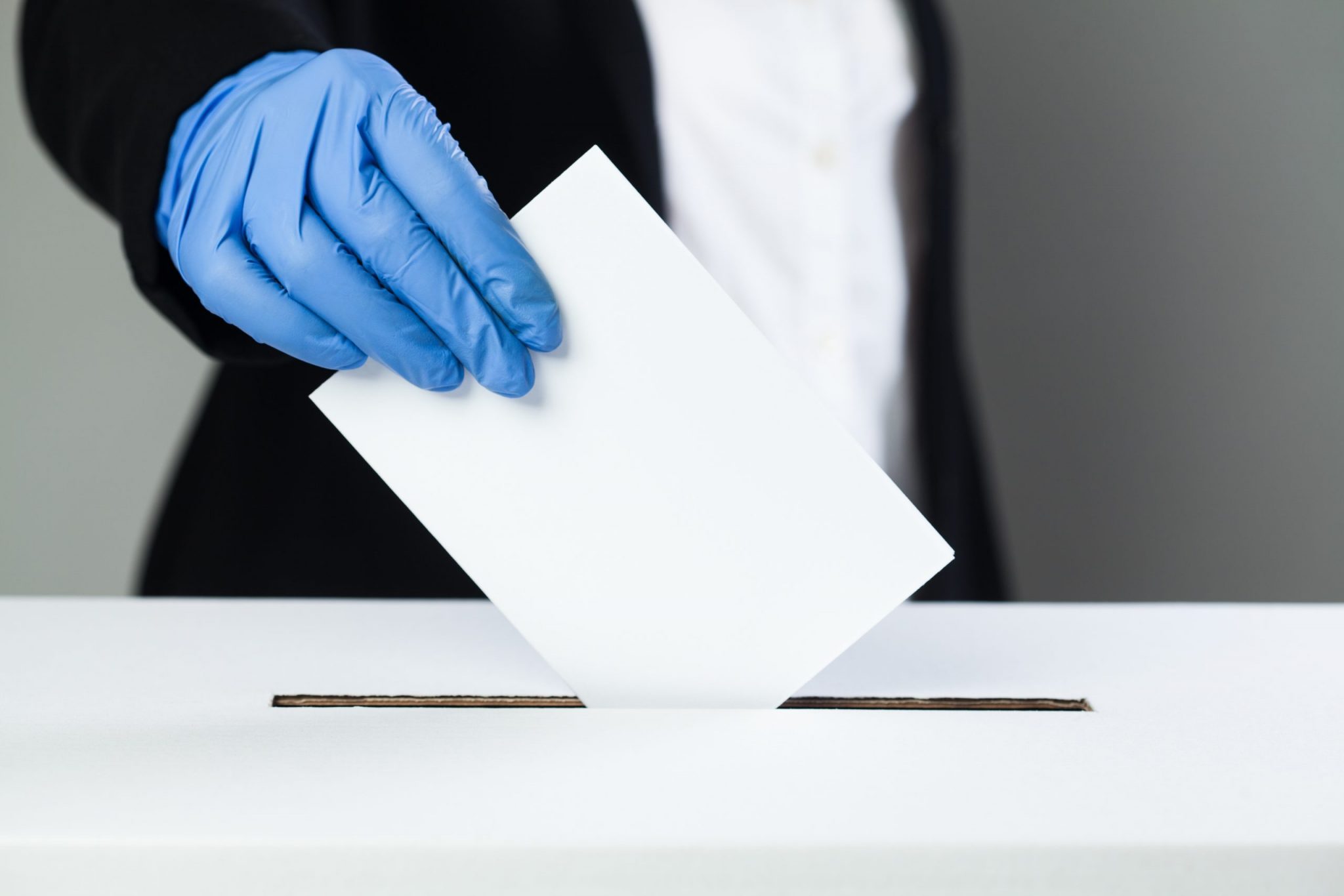 encrypted voting ballot shield